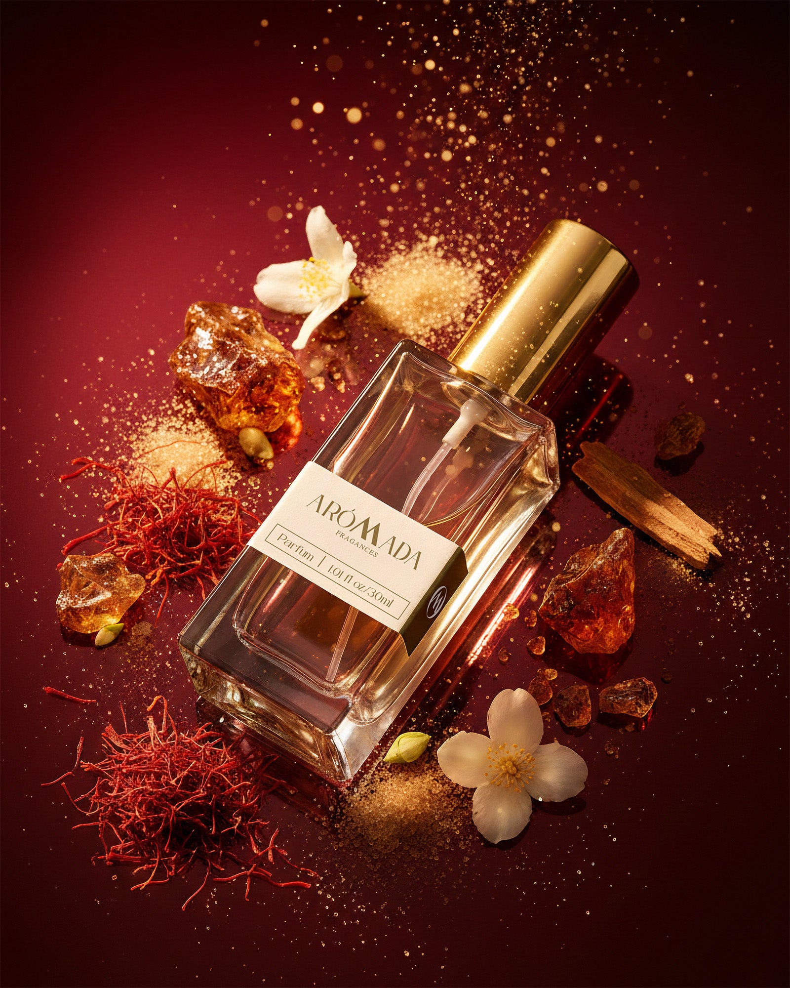 Poder escarlata (Inspirado en Baccarat Rouge 540)