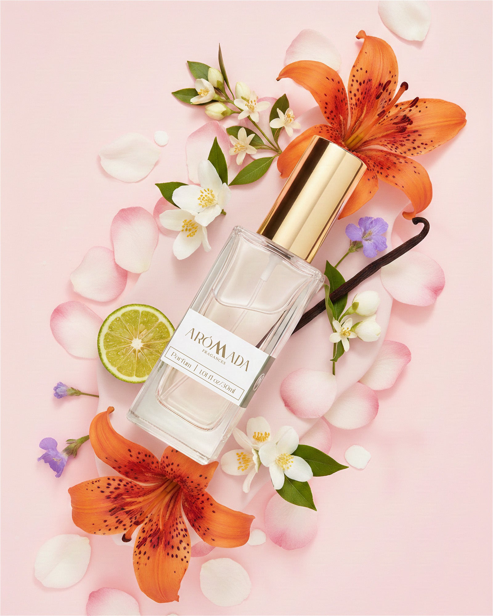 Delirio floral (Inspirado en Flower Bomb Tiger Lily)