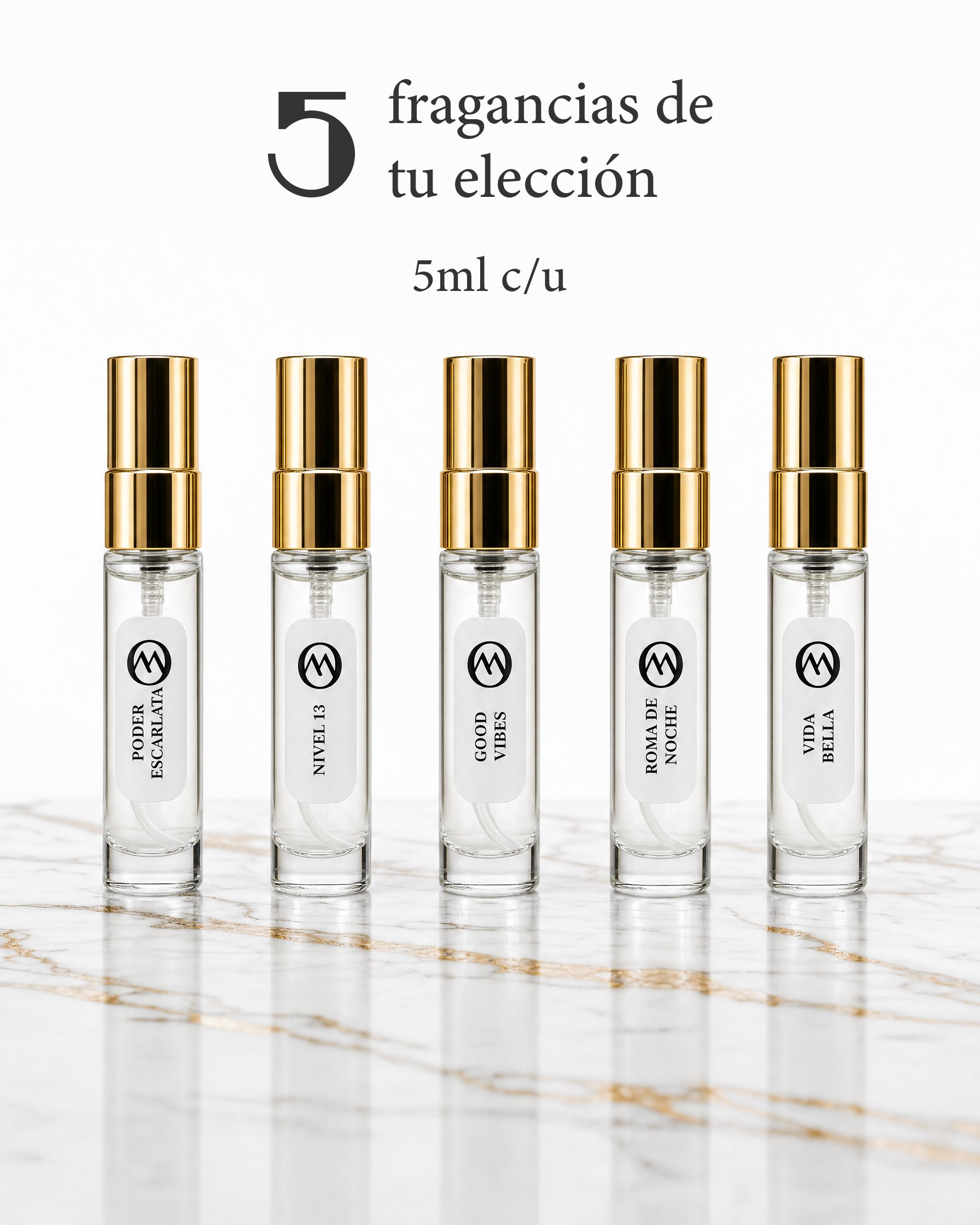 The first five (Muestrario)